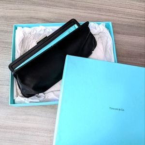 Tiffany & Co. Holly Satin Clutch - Black